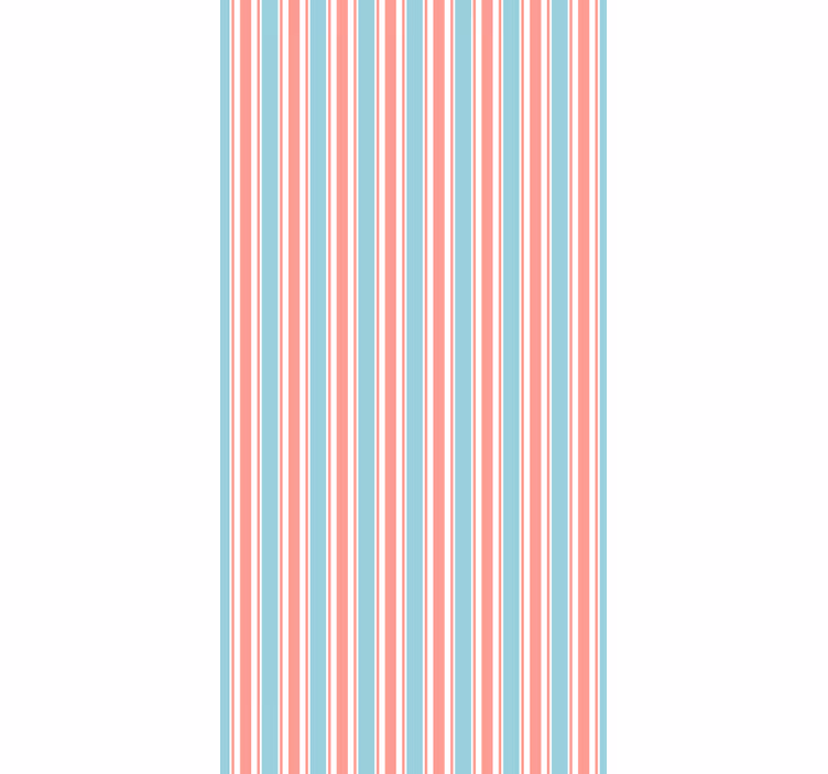 papel de parede vertical riscas verticais pastel - TenStickers