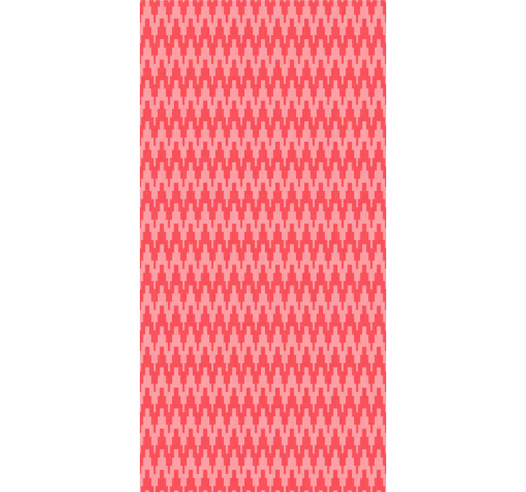 papel de parede vertical Tecido de linho vermelho - TenStickers