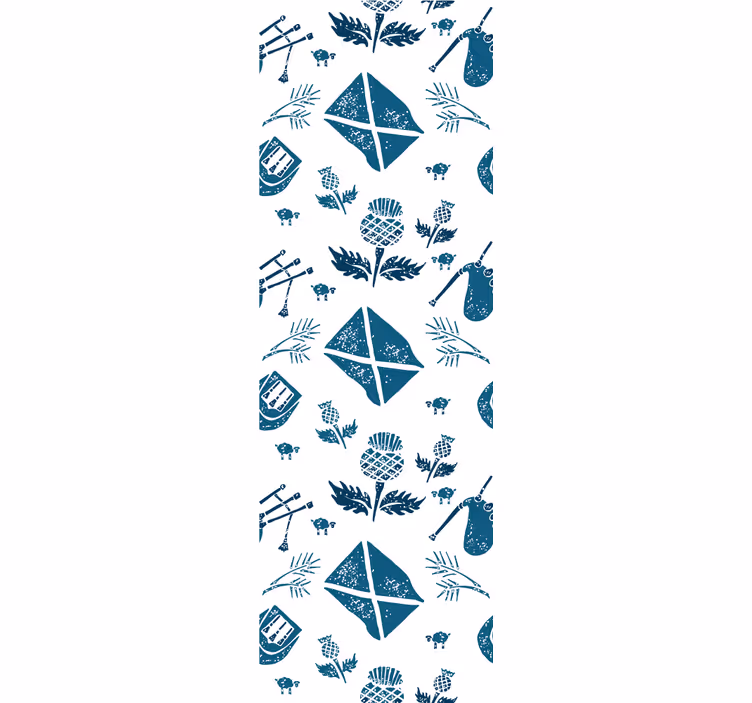 Papel de parede para sala com motivos medievais - TenStickers