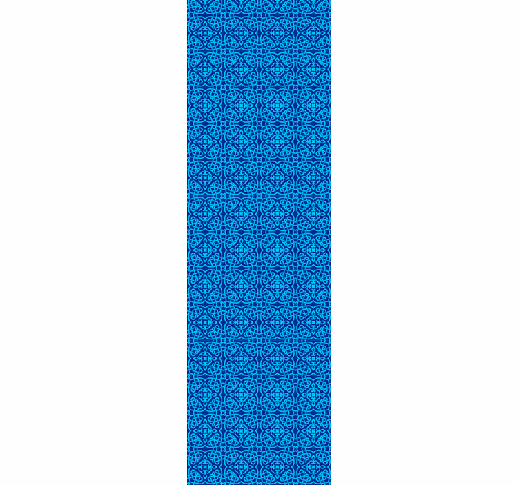 papel de parede ornamental padrão geométrico intrincado - TenStickers