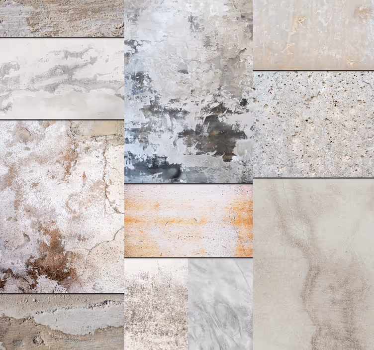 papel de parede pedra azulejos irregulares - TenStickers
