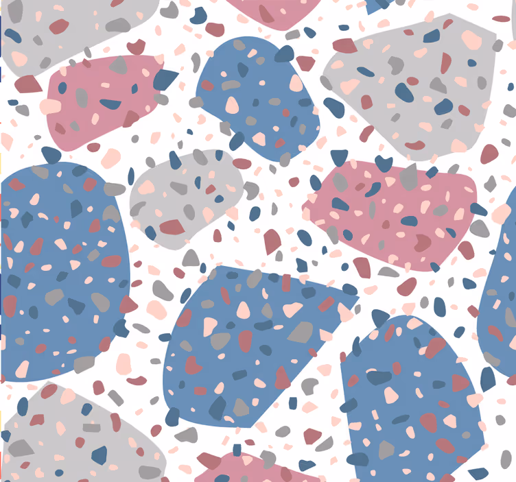 Papel de parede círculos e bolinhas terraço salpicado - TenStickers