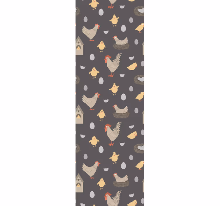 papel de parede animais motivo de fazenda - TenStickers