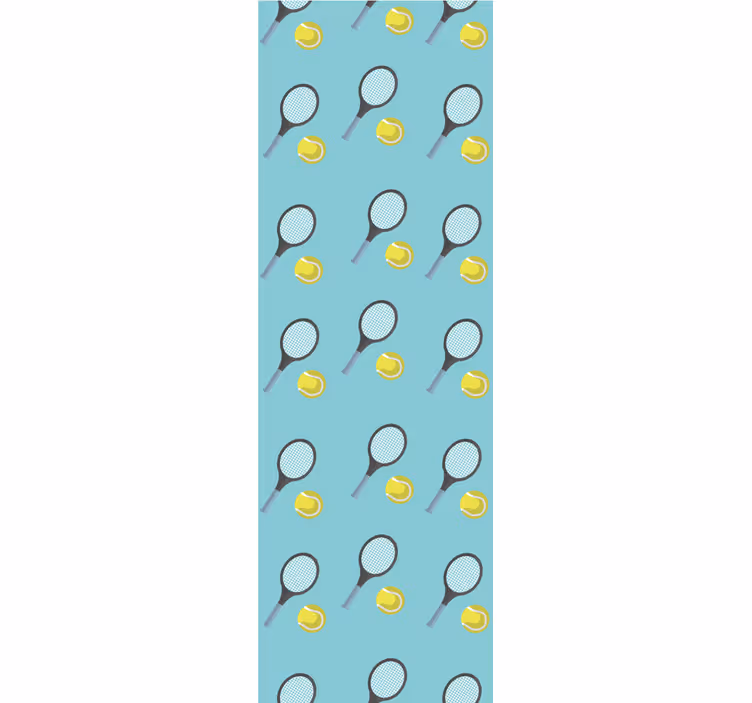 papel de parede artístico padrão de tênis - TenStickers