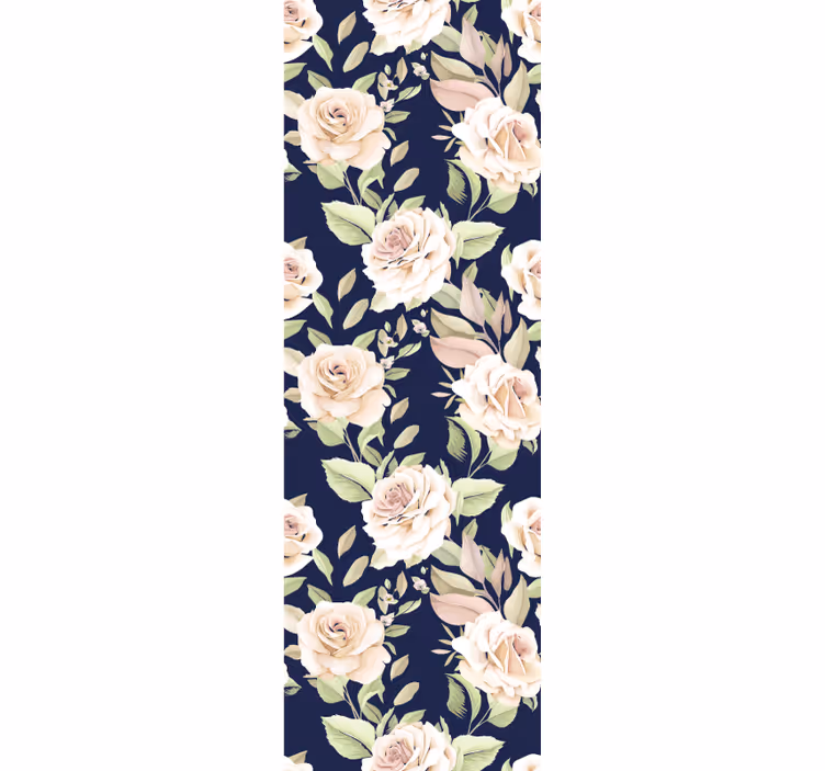 papel de parede floral elegante composição floral - TenStickers