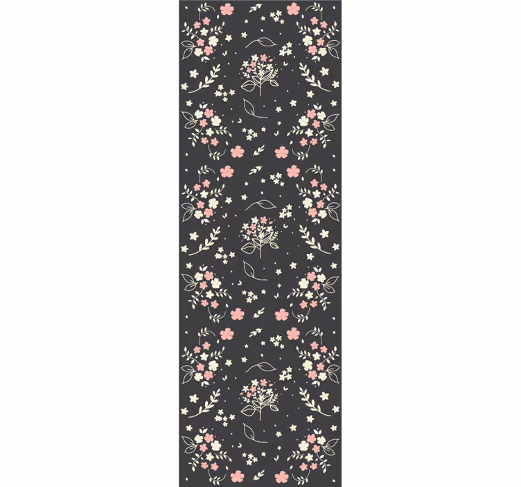 papel de parede flores encanto botânico floral - TenStickers