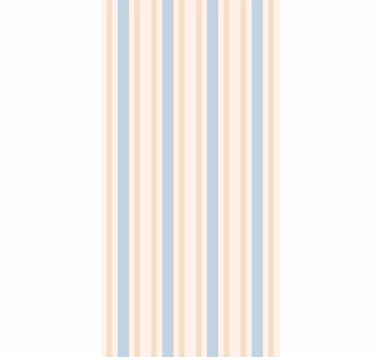 papel de parede vertical Tons de bege e azul - TenStickers