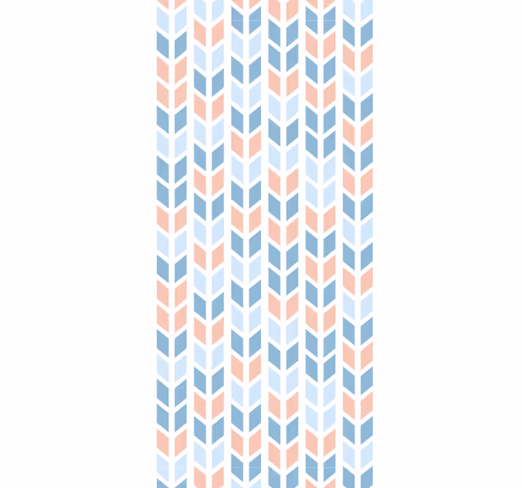 papel de parede abstracto Setas verticais de estilos nórdicos - TenStickers