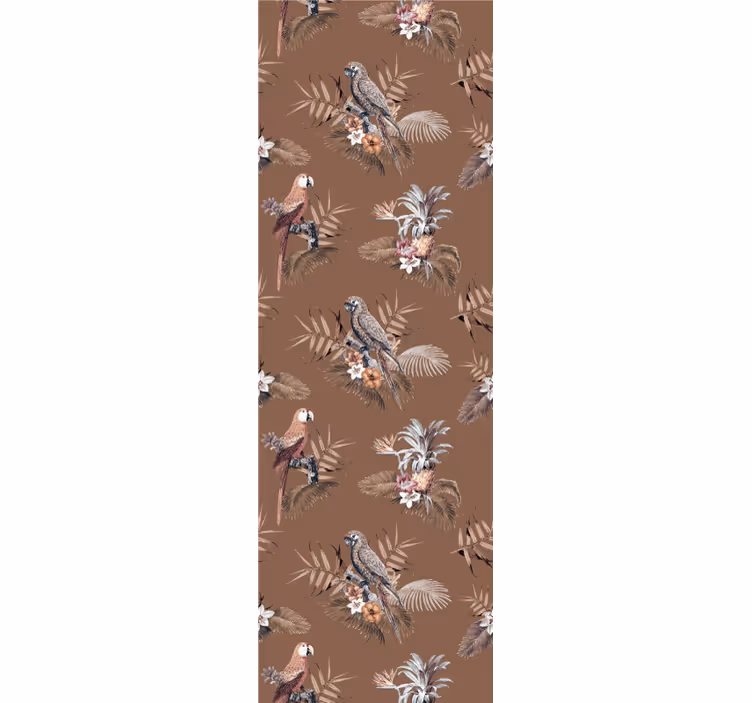 Papel de parede pássaros motivo de pássaro tropical - TenStickers