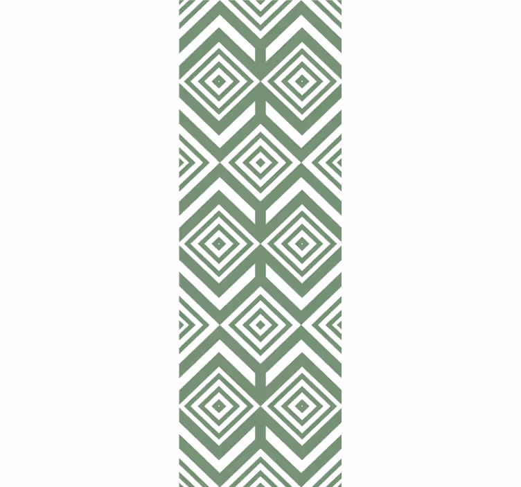 Papel de parede formas geométricas com formas de diamante - TenStickers