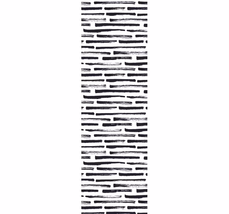 papel de parede horizontal padrão de listras abstratas - TenStickers