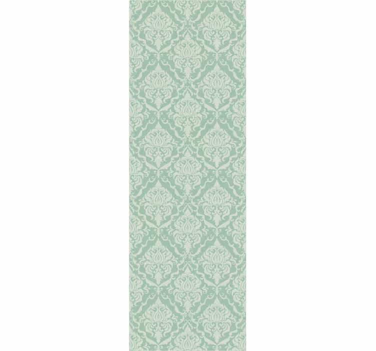 papel de parede azulejo efeito de azulejo ornamentado - TenStickers