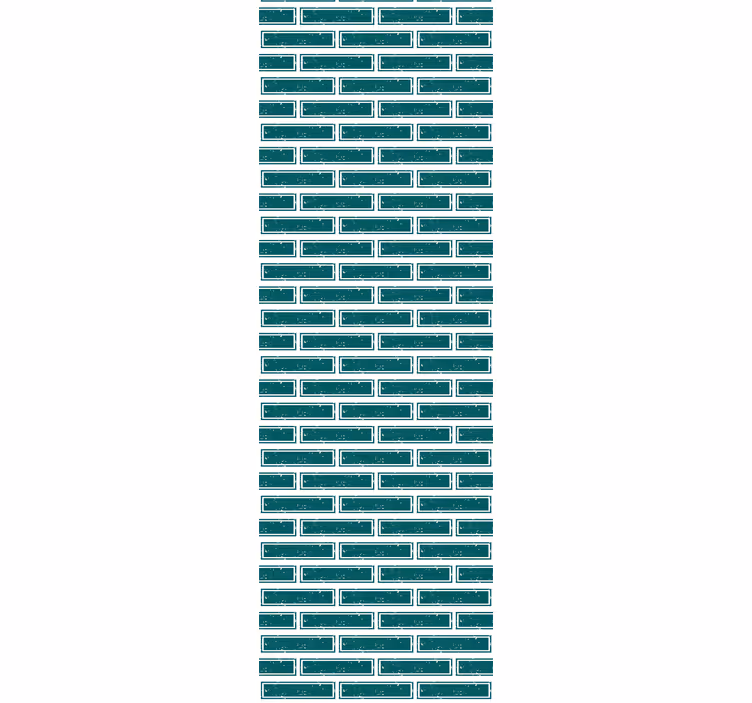 papel de parede tijolo alvenaria simulada - TenStickers