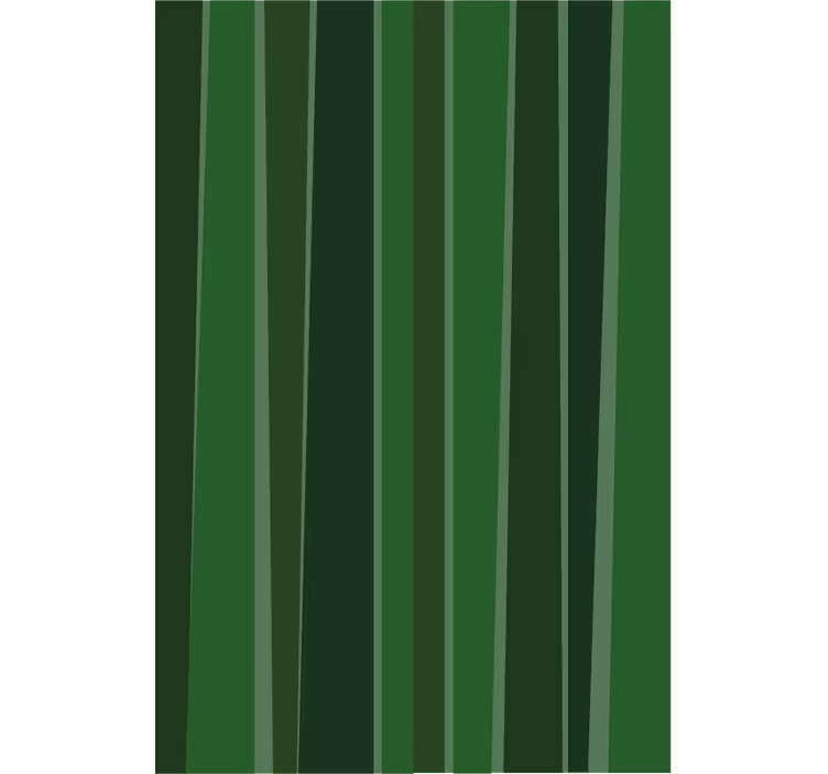 Papel de Parede riscas padrão listrado verde - TenStickers