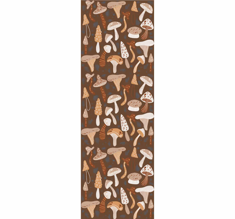 Papel de parede natureza mistura de cogumelos - TenStickers