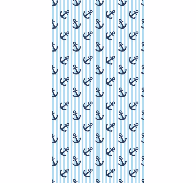 papel de parede vertical riscas verticais azul marinho - TenStickers