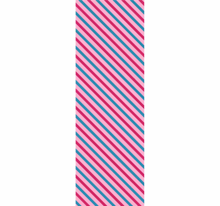 papel de parede horizontal diagonal listrada - TenStickers