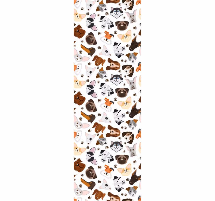 Papel de parede cães coleção canina - TenStickers
