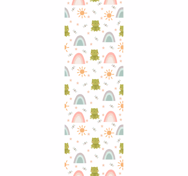 papel de parede quarto de bebé dragões brincalhões - TenStickers
