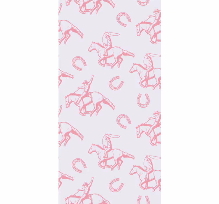 Papel de parede cavalos charme equestre - TenStickers