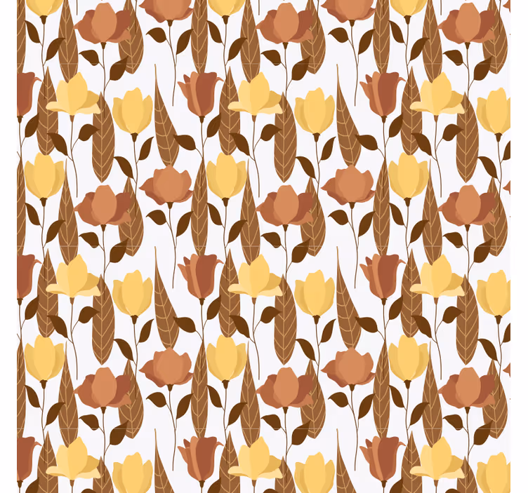 papel de parede flores exibição de arranjo floral - TenStickers