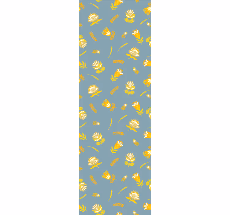 papel de parede flores delícia floral - TenStickers