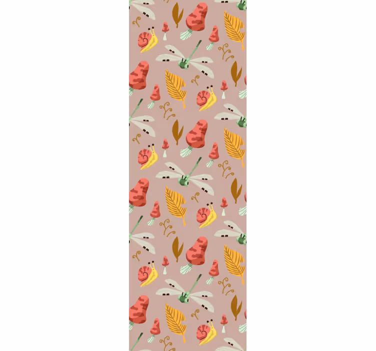 papel de parede artístico motivos fantásticos da natureza - TenStickers