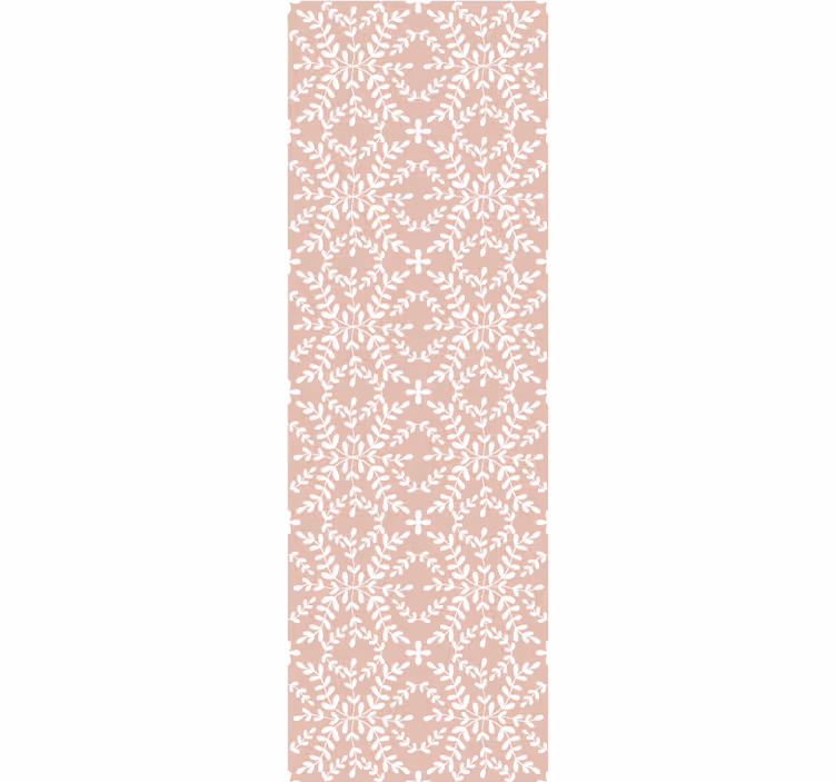 papel de parede floral ambiente com padrão floral - TenStickers