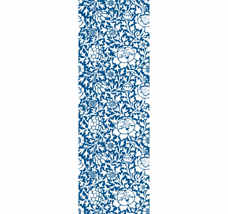 papel de parede floral motivo de elegância floral - TenStickers