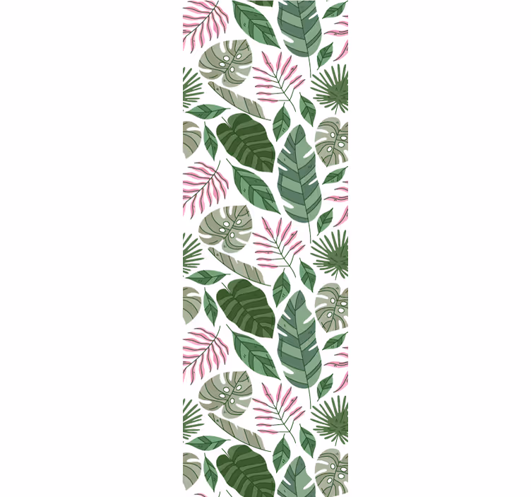 Papel de parede natureza padrões botânicos frondosos - TenStickers