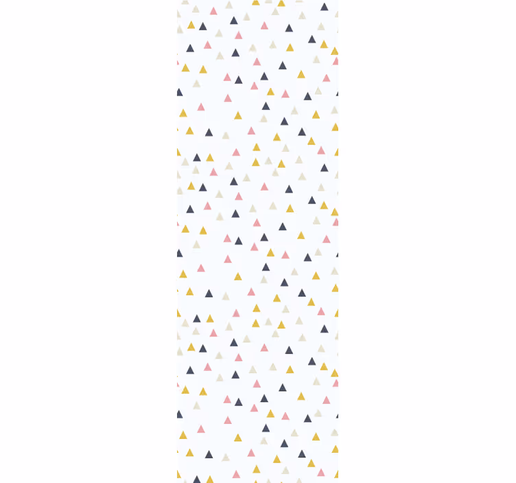 Papel de parede moderno Padrão de triângulo mínimo - TenStickers