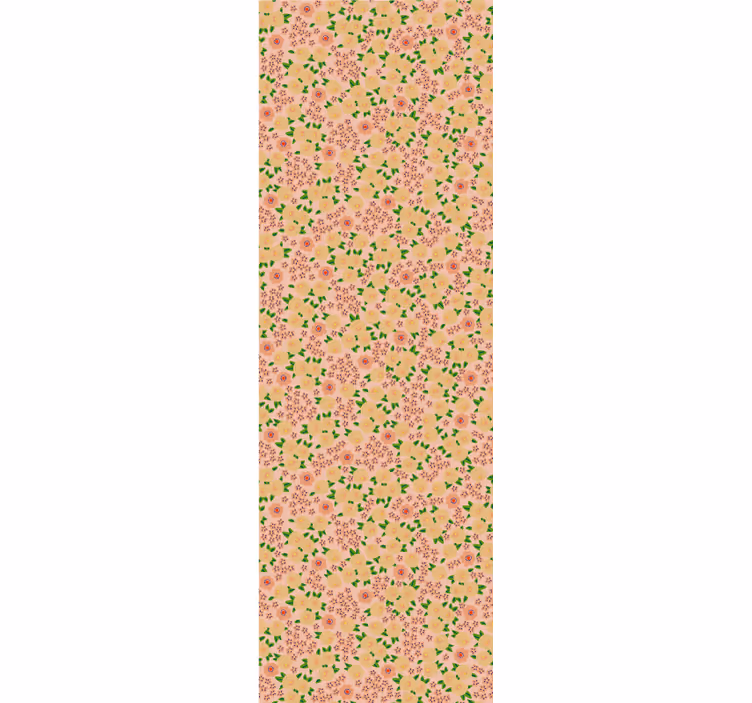 papel de parede flores delícia com motivos florais - TenStickers