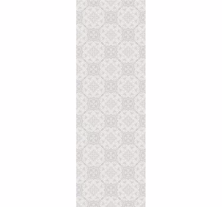 papel de parede ornamental florais intrincados - TenStickers