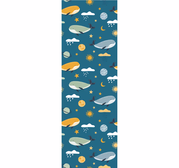 Papel de parede estrelas zepelins celestiais - TenStickers
