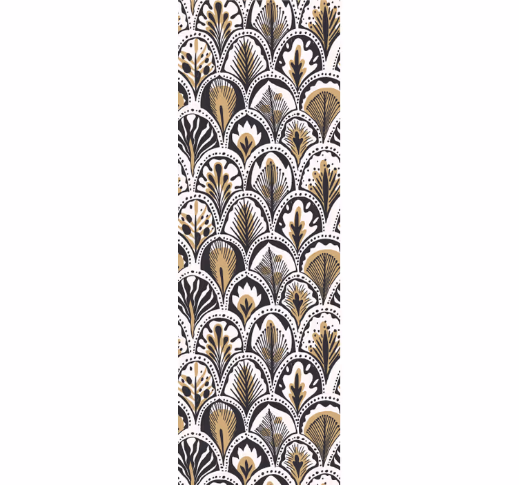 papel de parede ornamental gatsby ornamental - TenStickers