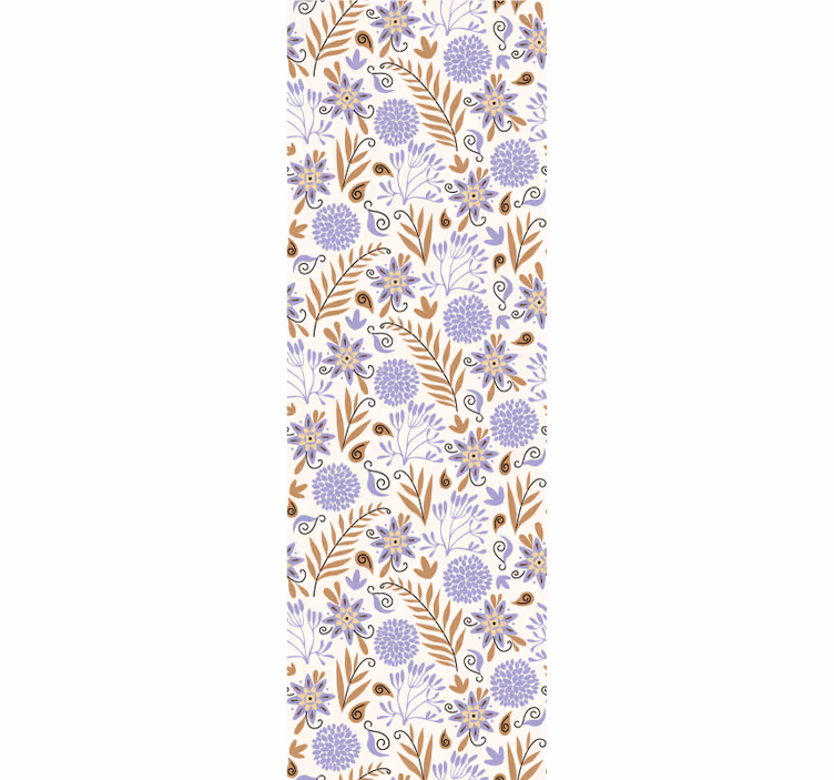 papel de parede flores arranjo floral estampado - TenStickers