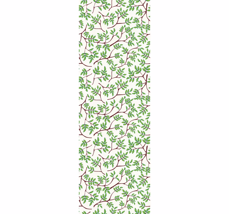 Papel de parede folhas ramos botânicos - TenStickers