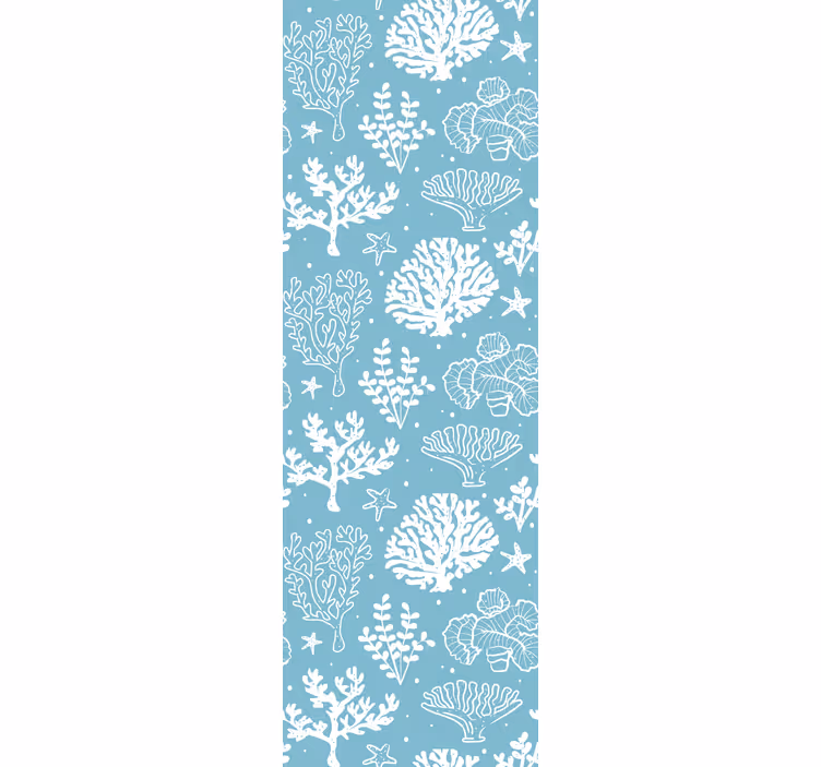Papel de parede peixes botânicos subaquáticos - TenStickers