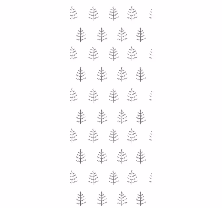 Papel de parede folhas botânico simplista - TenStickers