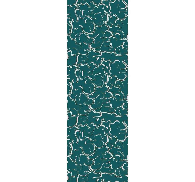 papel de parede formas geométricas redemoinhos abstratos - TenStickers