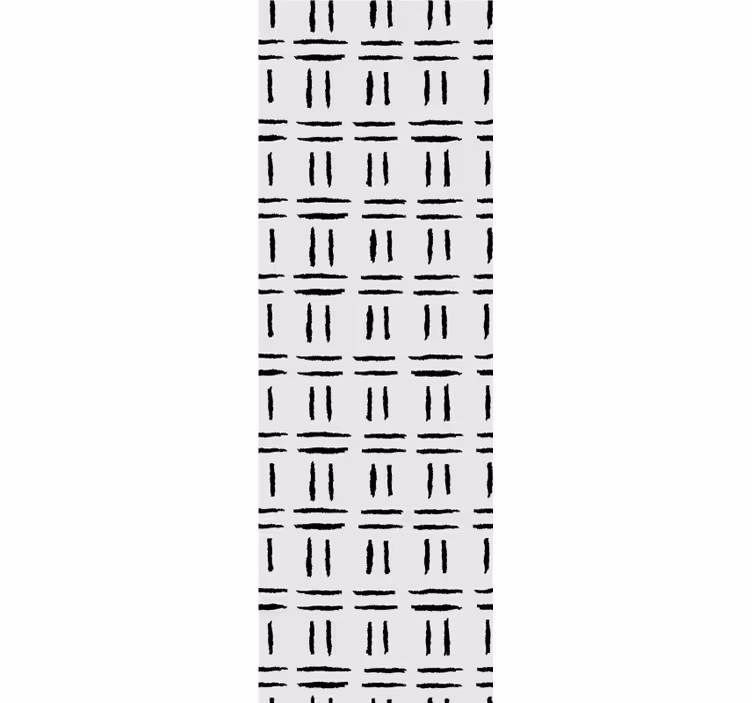 papel de parede casamento Padrão de pincel de tinta de fundo de g - TenStickers