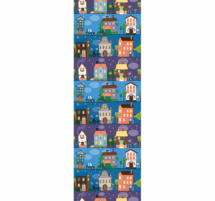 Papel de parede cidades e países hora da história urbana - TenStickers