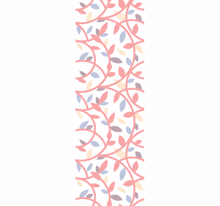 papel de parede ornamental vinhas entrelaçadas - TenStickers