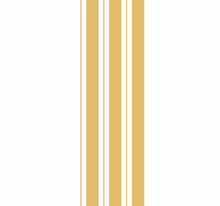 papel de parede horizontal decoração listrada elegante - TenStickers