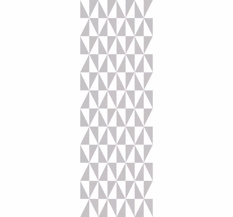papel de parede quadrados Losangos cinza e brancos - TenStickers