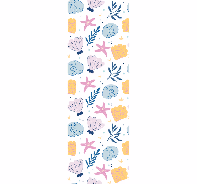 Papel de parede natureza elementos marinhos subaquáticos - TenStickers