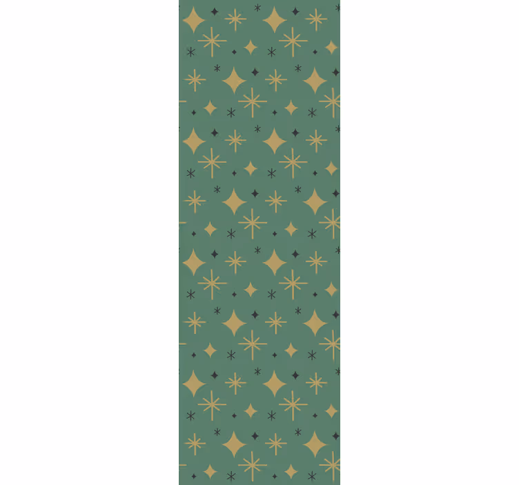 Papel de parede Natal geometria festiva - TenStickers
