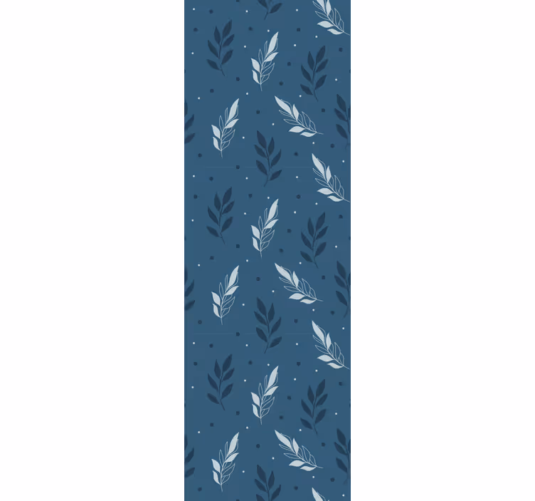 Papel de parede Natal folhagem sazonal - TenStickers