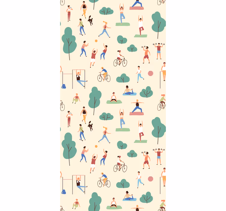 Papel de parede natureza atividades ao ar livre - TenStickers