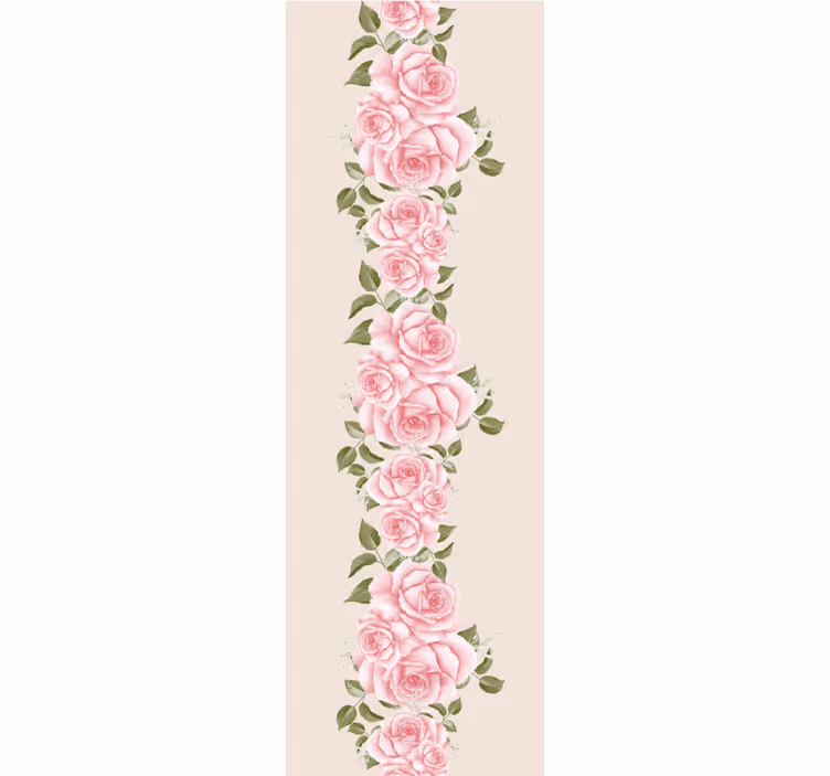 papel de parede flores sotaque de listra floral - TenStickers